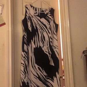 Black & White Peter Nygard Dress
